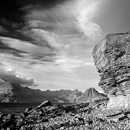Elgol, Isle_of_Skye, Scotland, photography, black, white, art, landscape, seascape